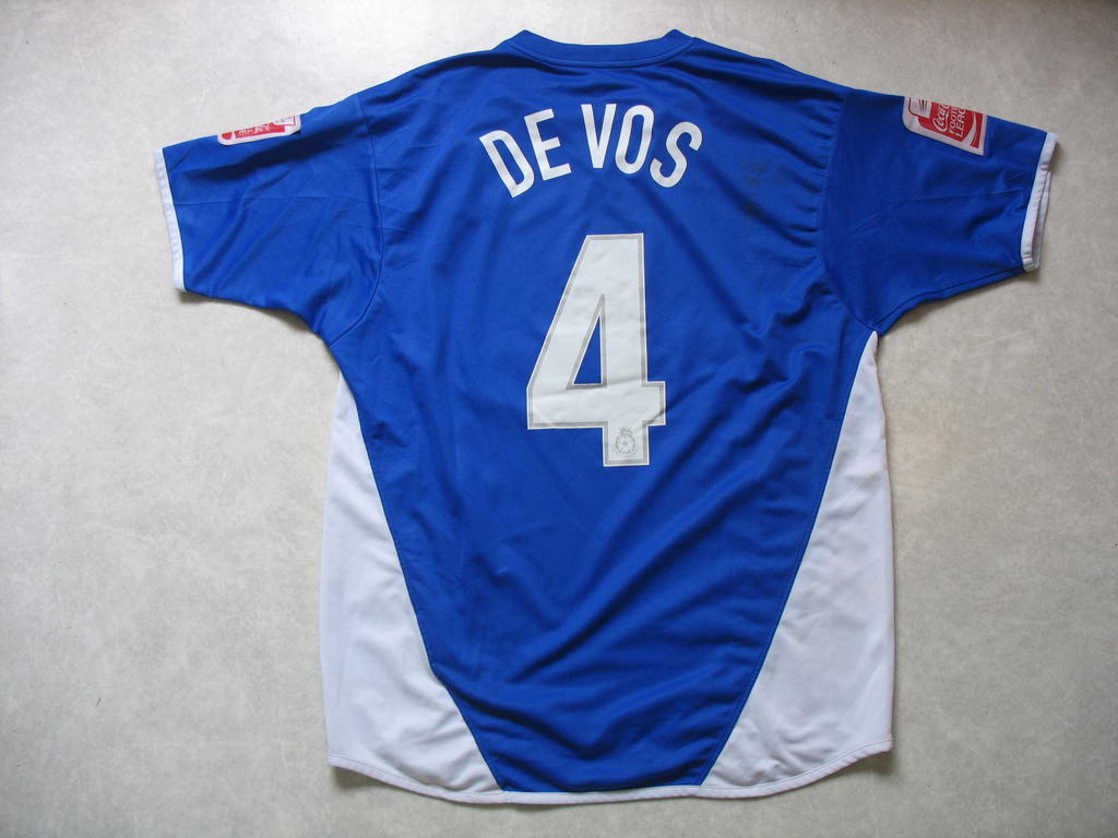 maillot ipswich town domicile 2003-2005 rétro