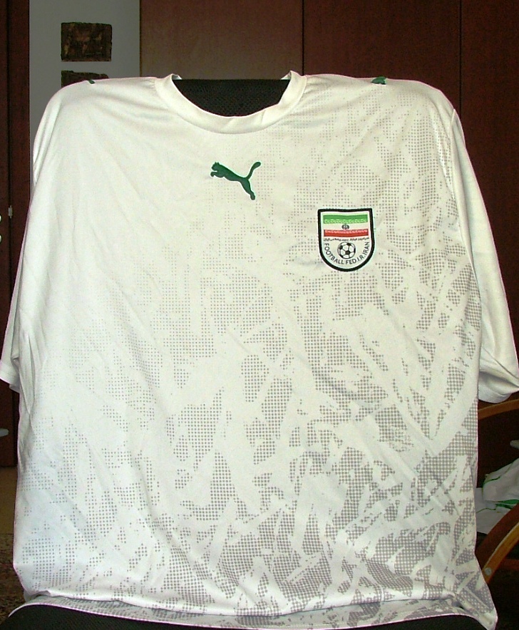 maillot iran domicile 2006-2007 pas cher