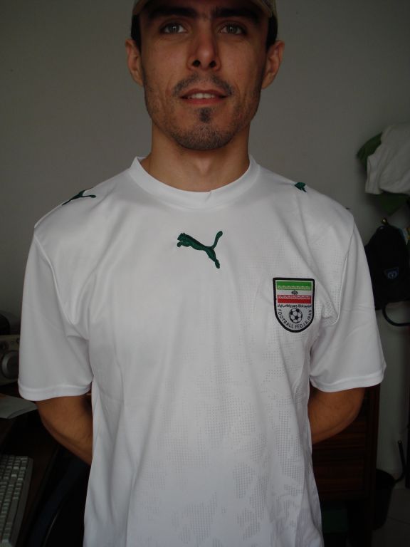 maillot iran domicile 2006-2007 rétro