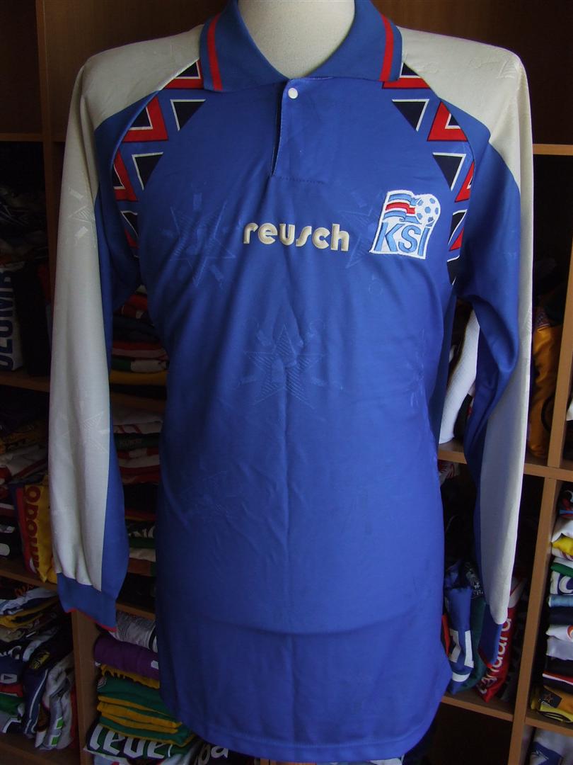 maillot islande domicile 1996-1997 pas cher