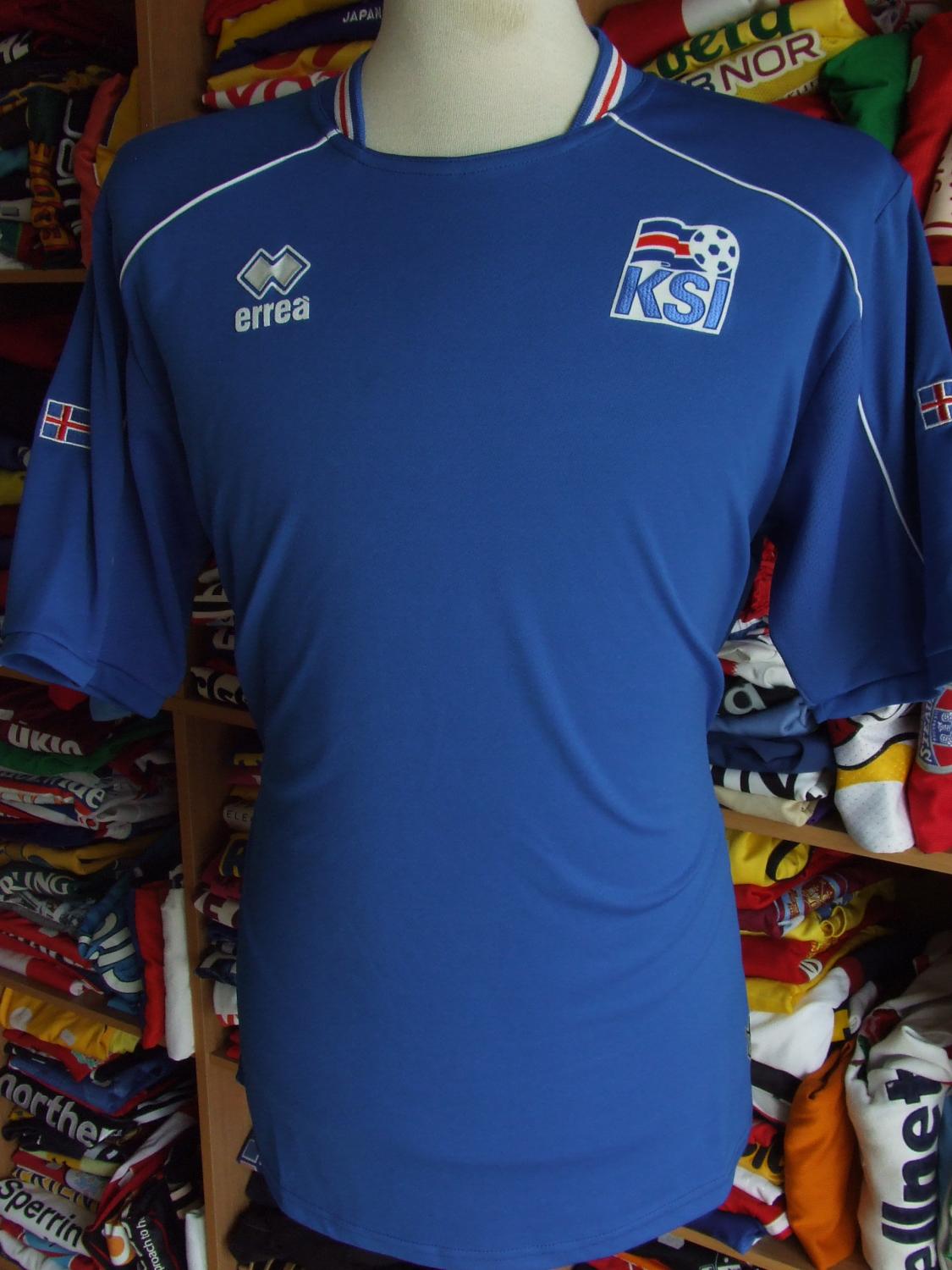 maillot islande domicile 2009-2010 rétro