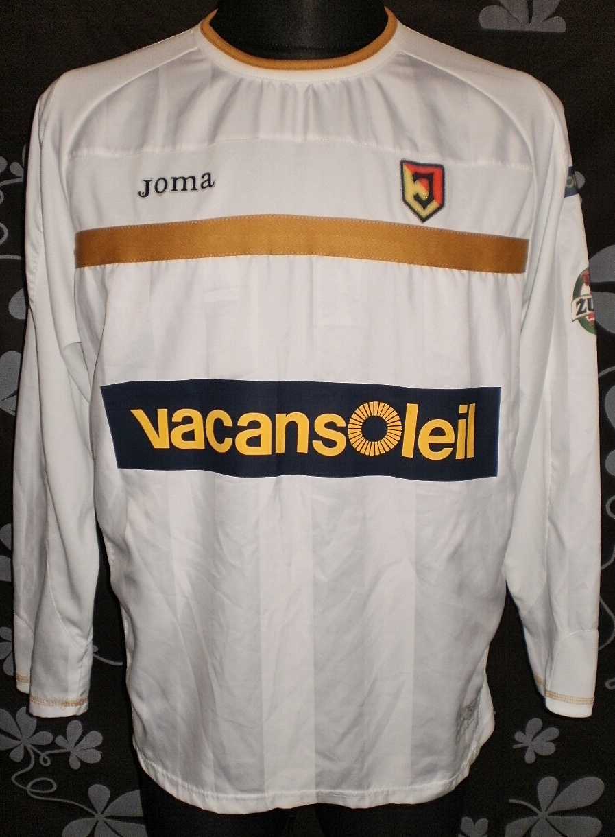 maillot jagiellonia białystok exterieur 2008-2009 rétro