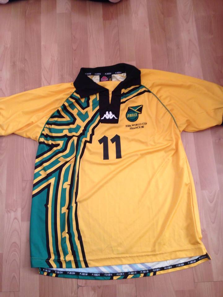 maillot jamaïque domicile 1998-2000 pas cher