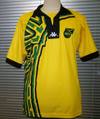 maillot jamaïque domicile 1998-2000 rétro
