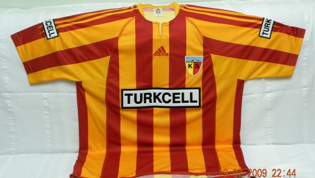 maillot kayserispor domicile 2007-2008 pas cher