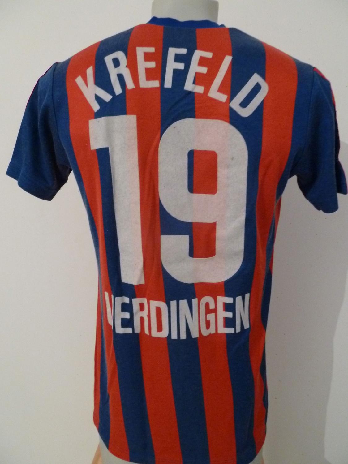 maillot kfc uerdingen 05 domicile 1990-1991 rétro