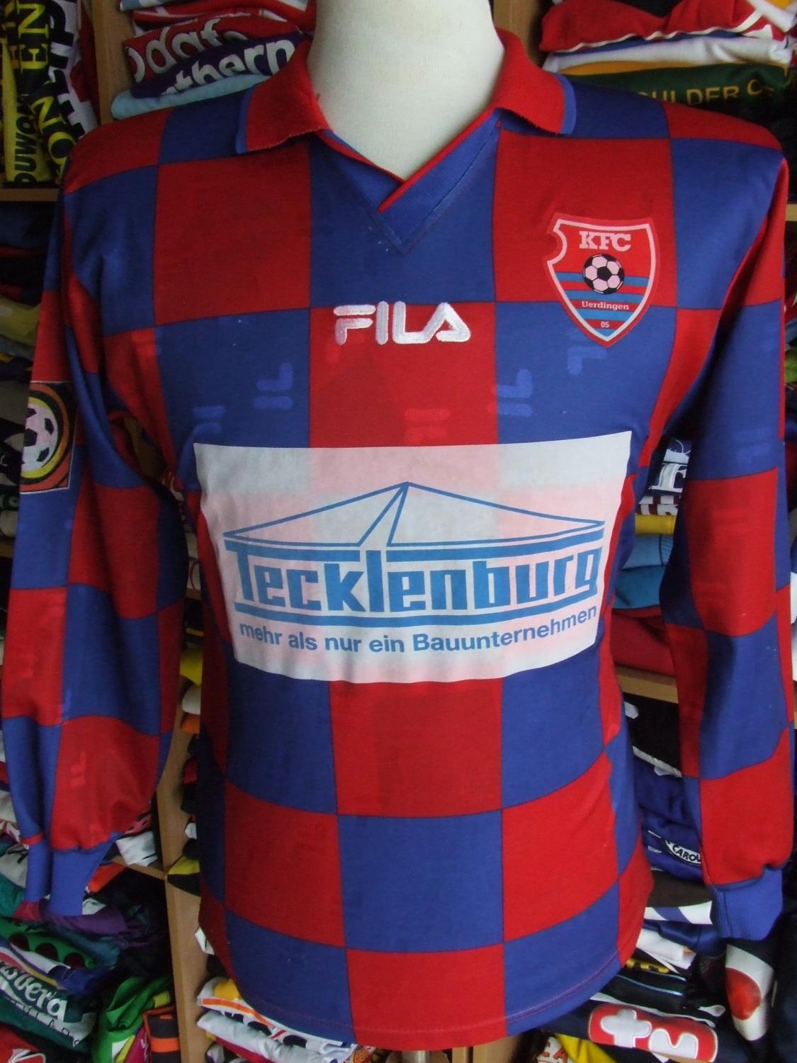 maillot kfc uerdingen 05 domicile 1997-1998 pas cher