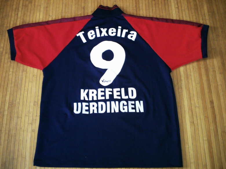 maillot kfc uerdingen 05 domicile 1999-2000 rétro