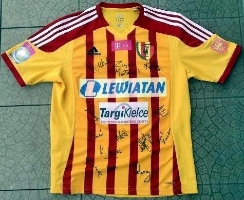 maillot korona kielce domicile 2012-2013 pas cher