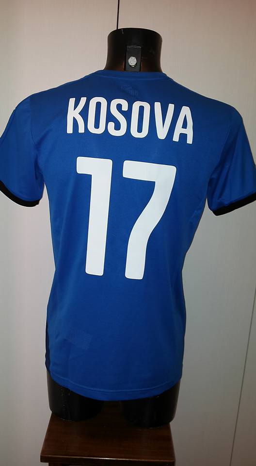 maillot kosovo domicile 2016 rétro