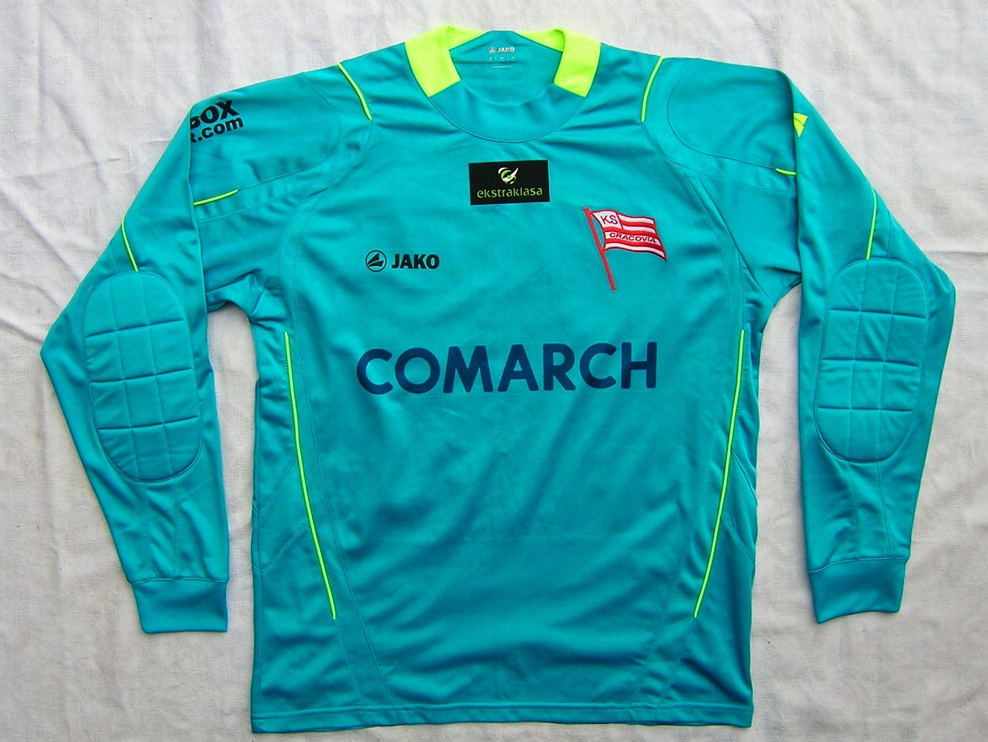 maillot ks cracovia gardien 2010-2011 rétro