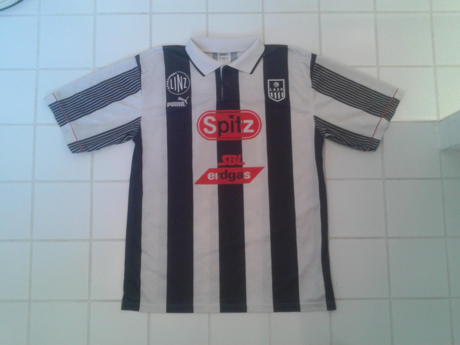 maillot lask linz domicile 1990-1991 rétro