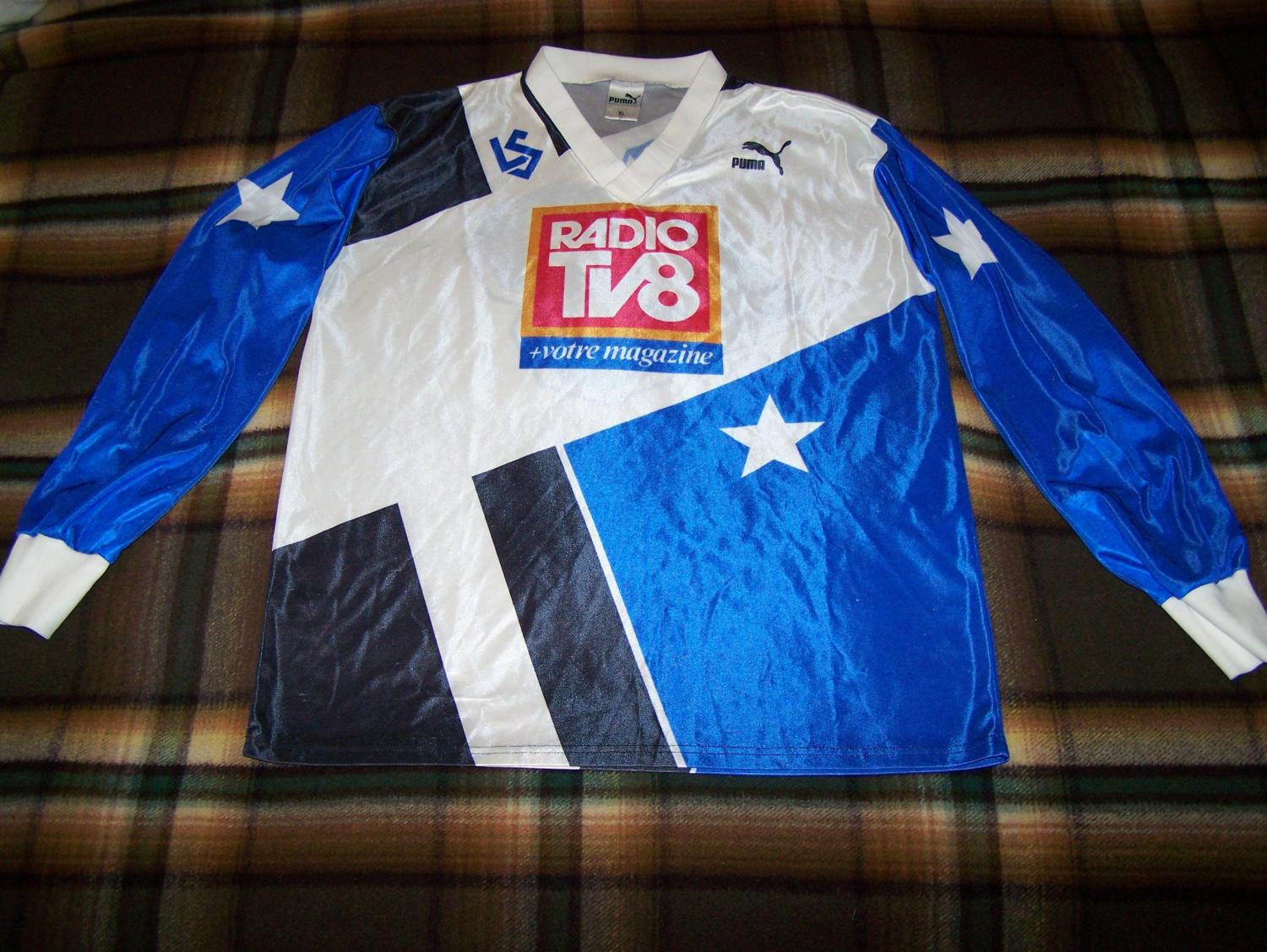 maillot lausanne-sport domicile 1990-1991 rétro