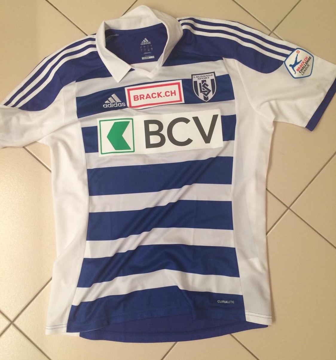 maillot lausanne-sport domicile 2014-2015 rétro