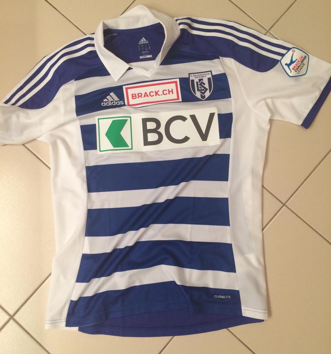 maillot lausanne-sport domicile 2014-2015 rétro