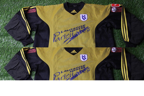 maillot lausanne-sport gardien 1998-1999 pas cher