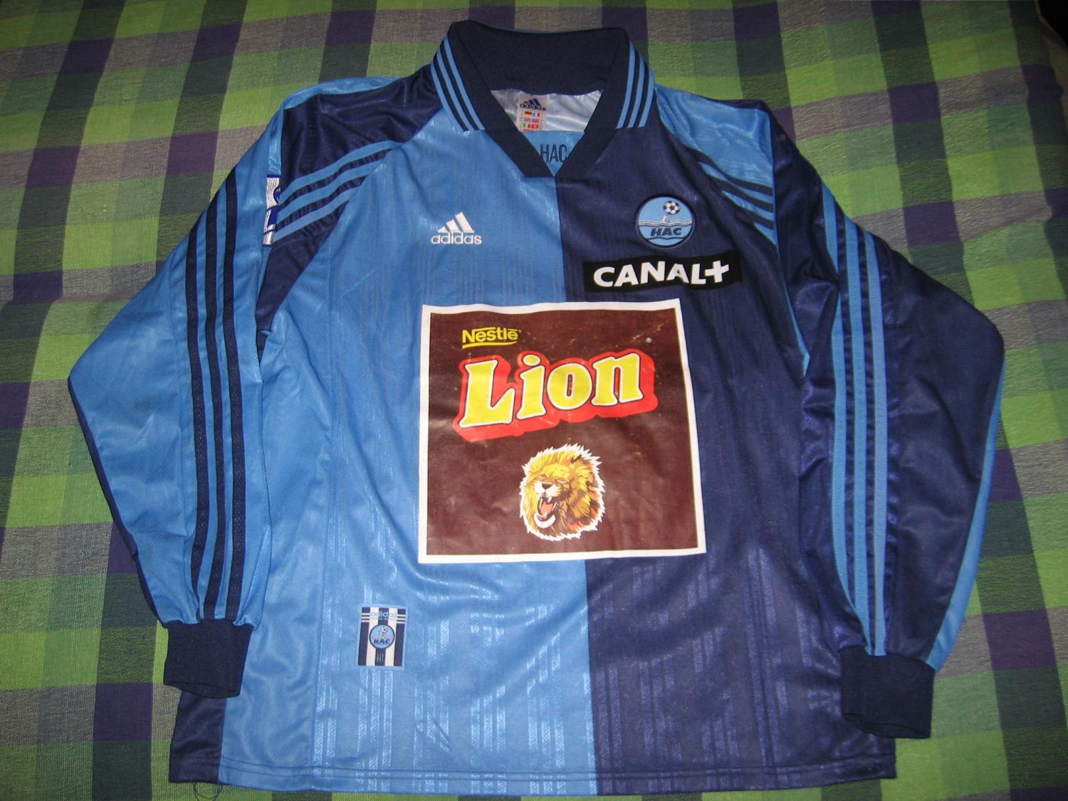 maillot le havre ac domicile 1998-2000 rétro