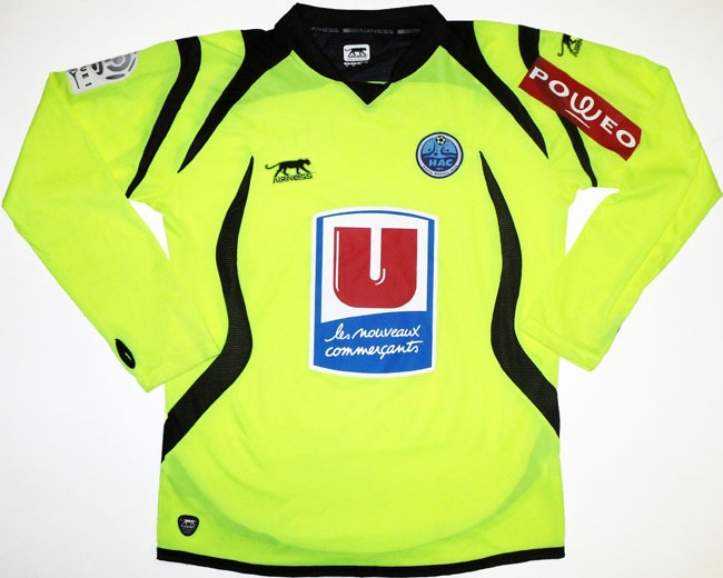 maillot le havre ac exterieur 2008 rétro