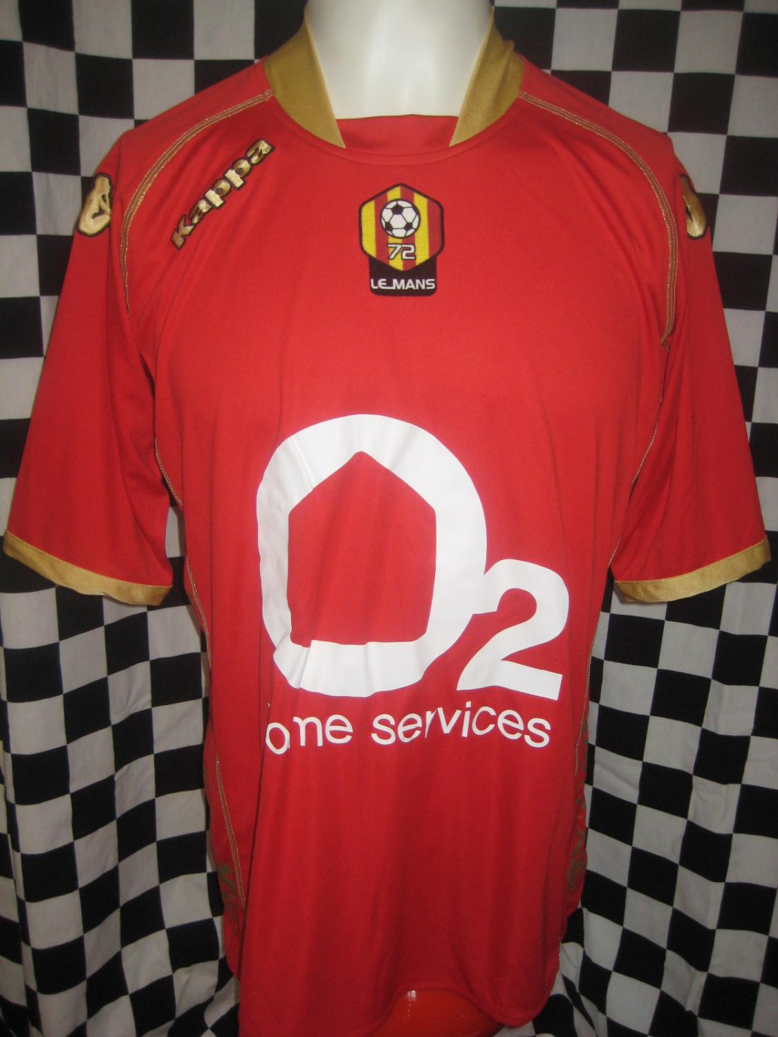 maillot le mans fc réplique 2009-2010 rétro