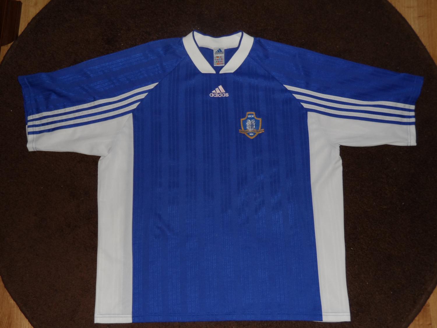 maillot lech poznań domicile 1999-2000 pas cher