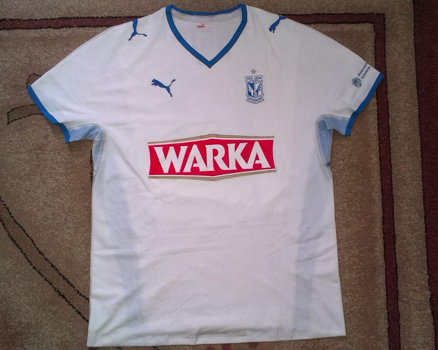 maillot lech poznań exterieur 2007-2008 pas cher