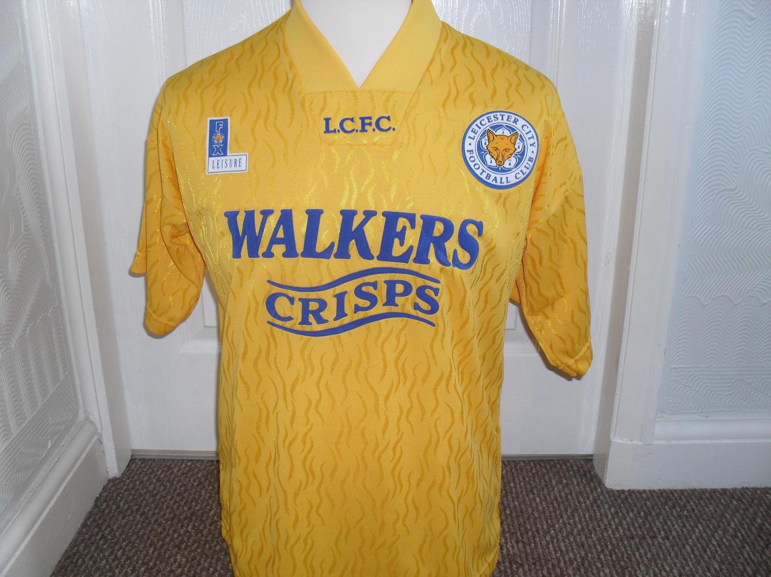 maillot leicester city third 1992-1994 rétro