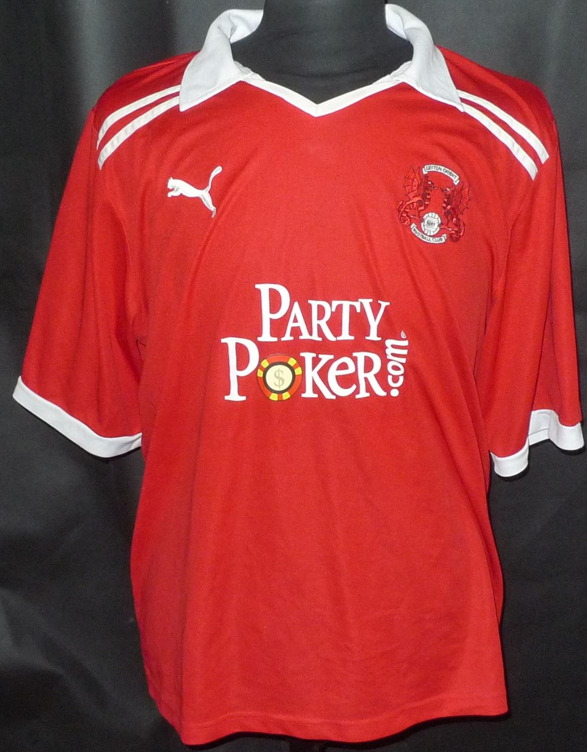 maillot leyton orient fc domicile 2011-2012 pas cher