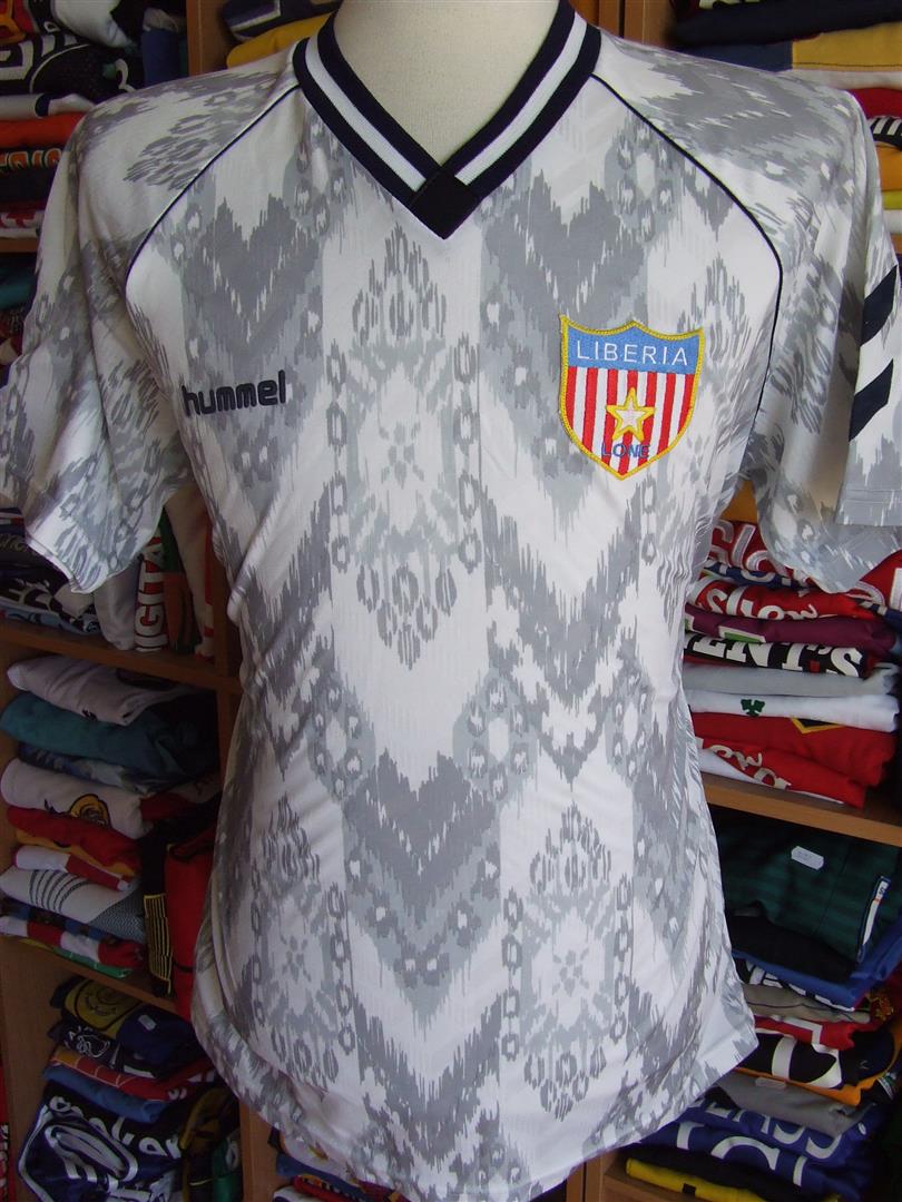 maillot liberia exterieur 1990 rétro