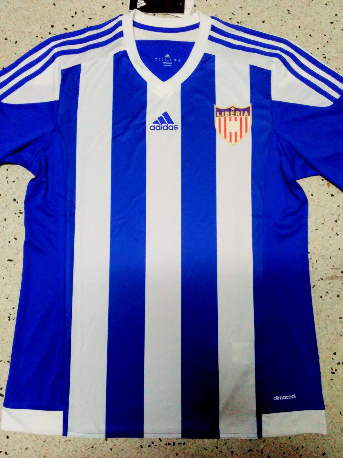 maillot liberia exterieur 2016-2017 pas cher