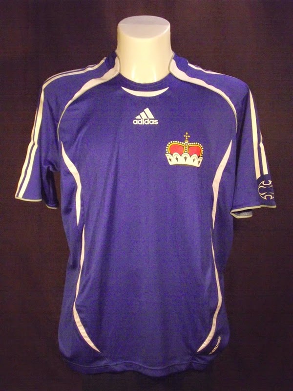 maillot liechtenstein domicile 2007-2009 rétro