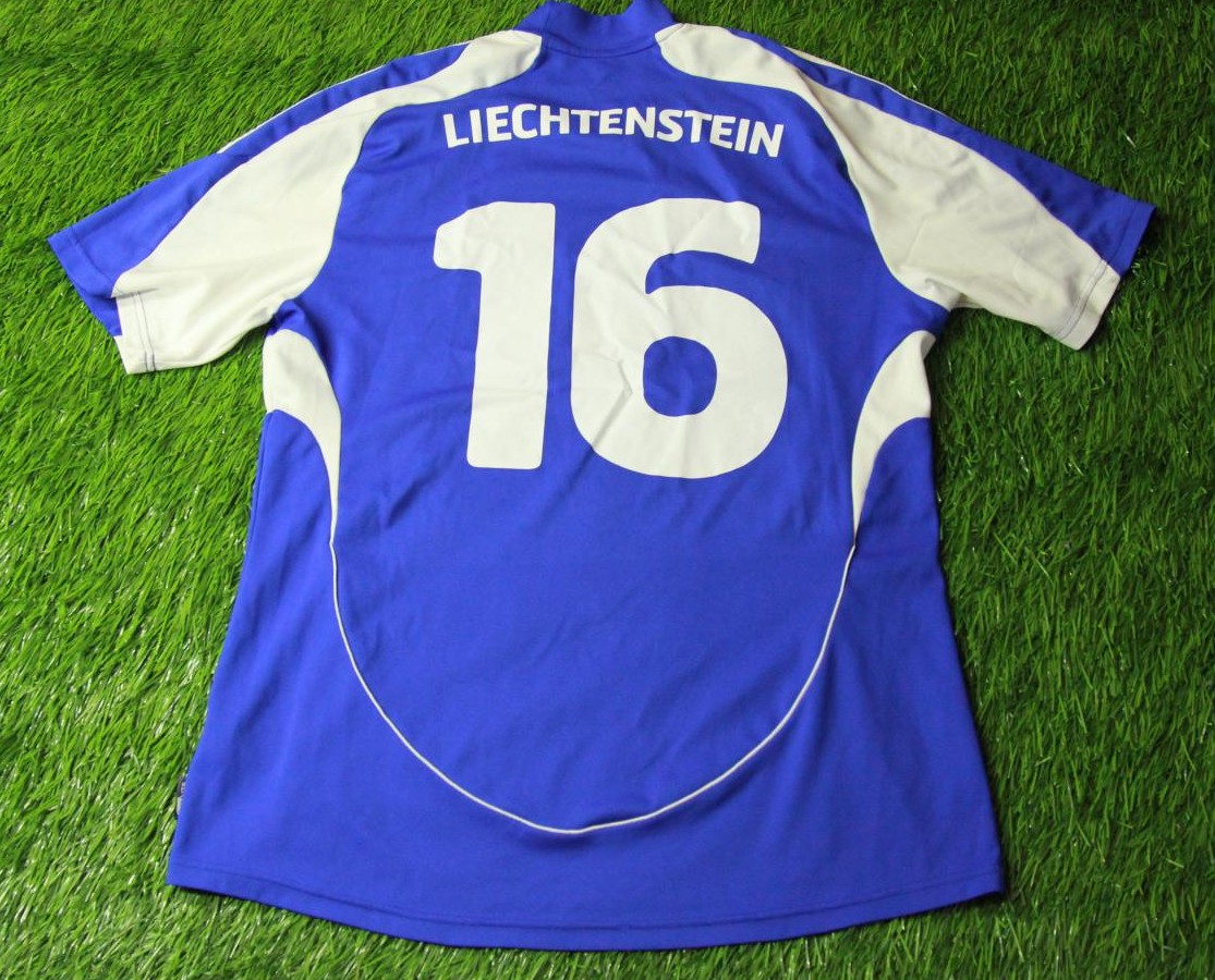 maillot liechtenstein domicile 2008-2010 pas cher