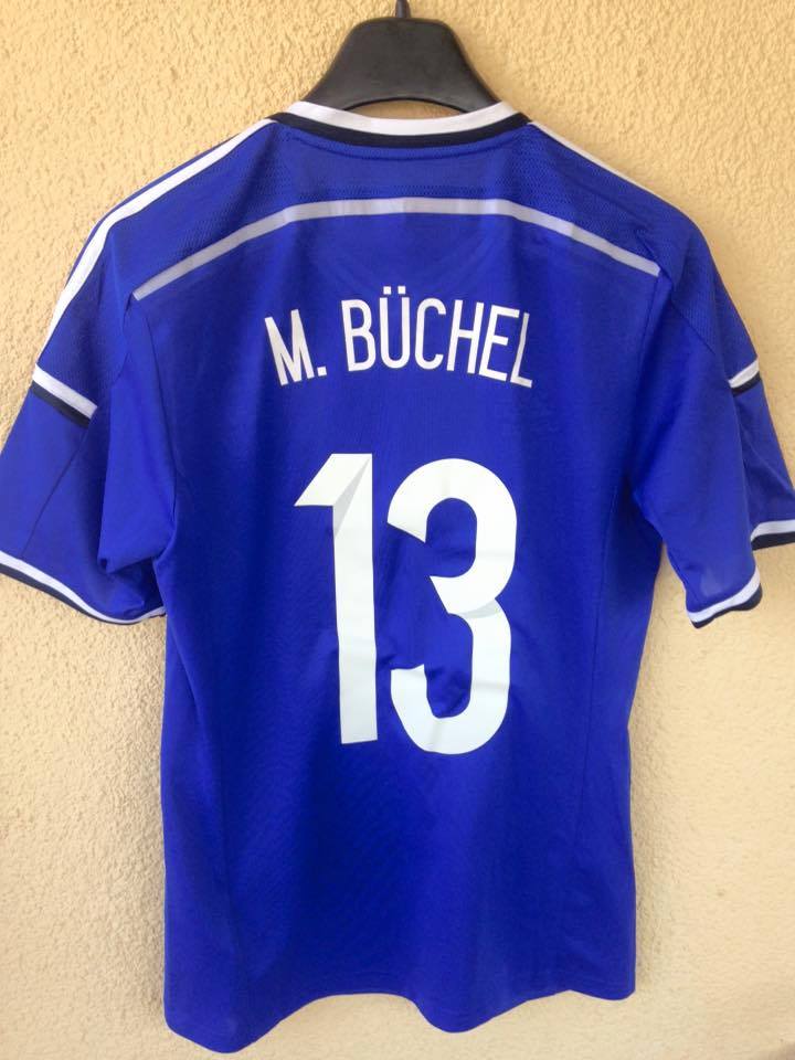 maillot liechtenstein domicile 2014-2015 rétro