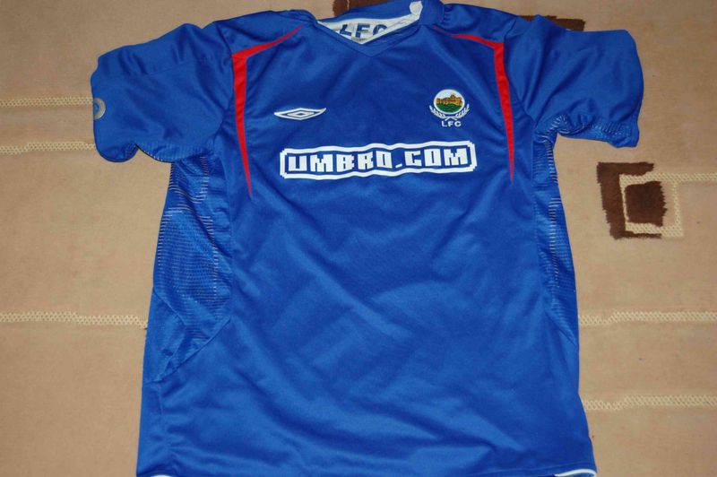 maillot linfield fc domicile 2005-2006 pas cher