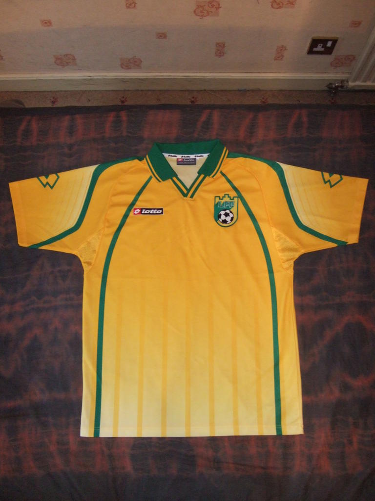 maillot lituanie domicile 2000-2001 rétro