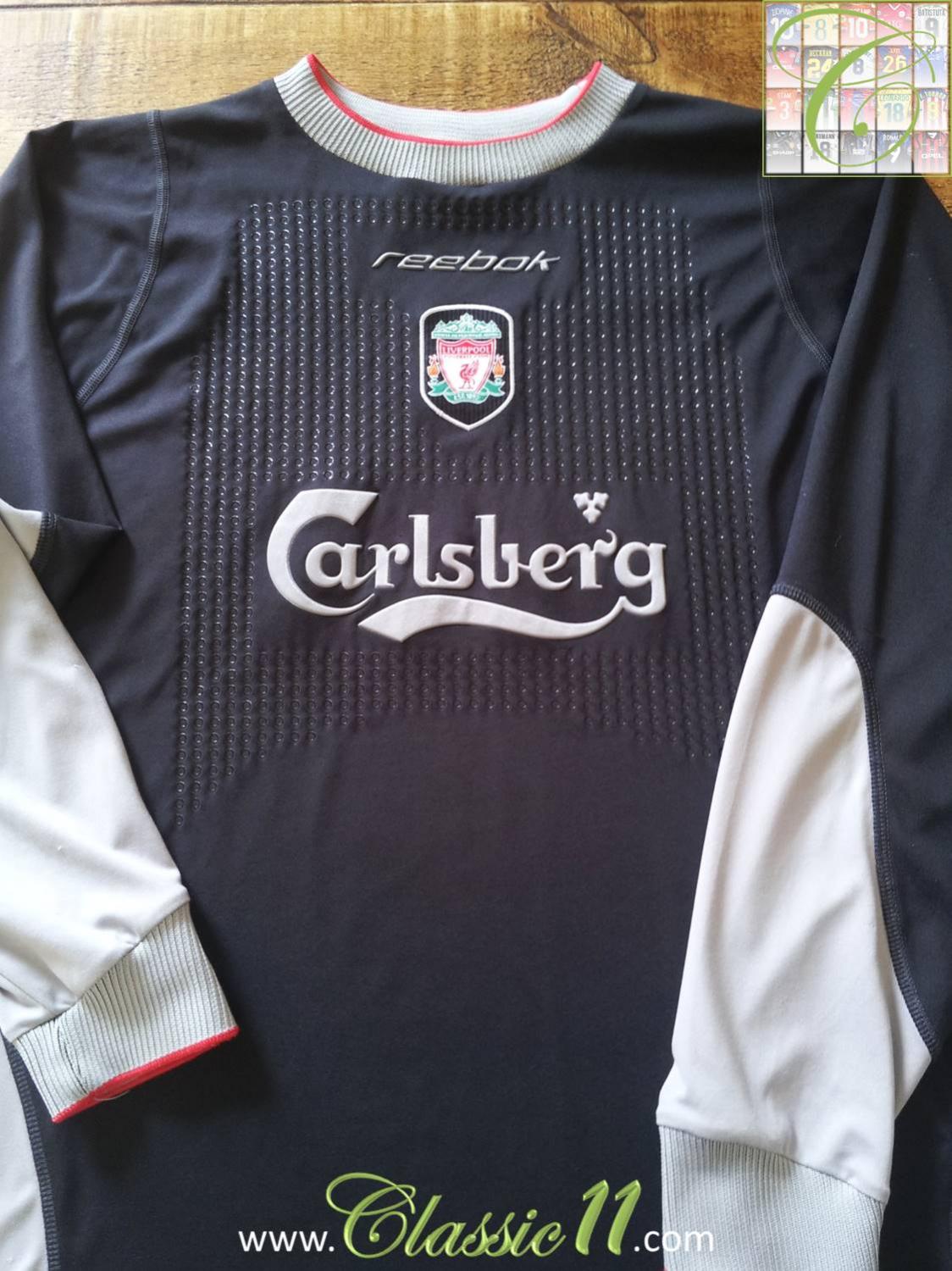 maillot liverpool fc gardien 2002-2003 pas cher