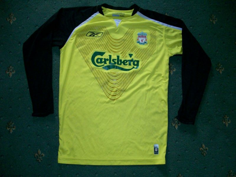 maillot liverpool fc gardien 2005-2006 pas cher
