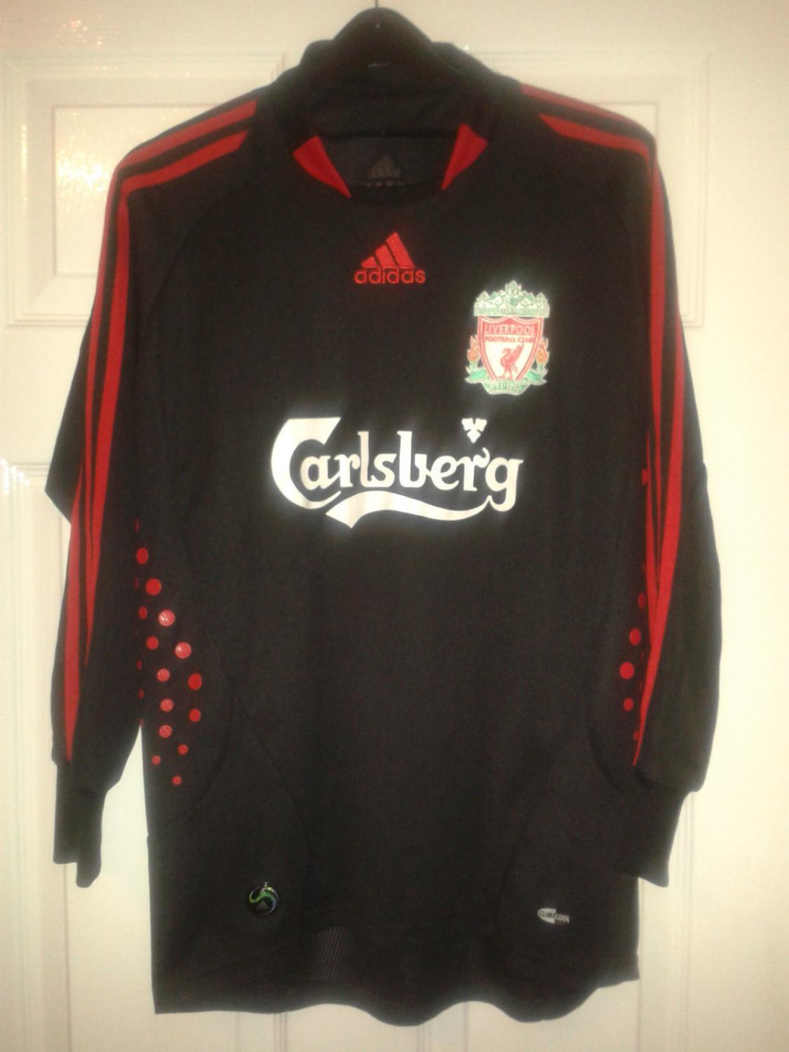 maillot liverpool fc gardien 2008-2009 pas cher