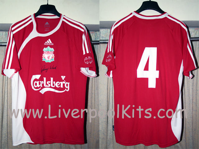 maillot liverpool fc particulier 2007-2008 pas cher