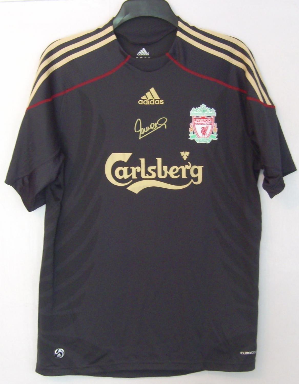 maillot liverpool fc particulier 2009-2010 rétro