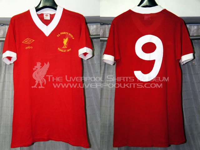 maillot liverpool fc réplique 1977-1978 rétro
