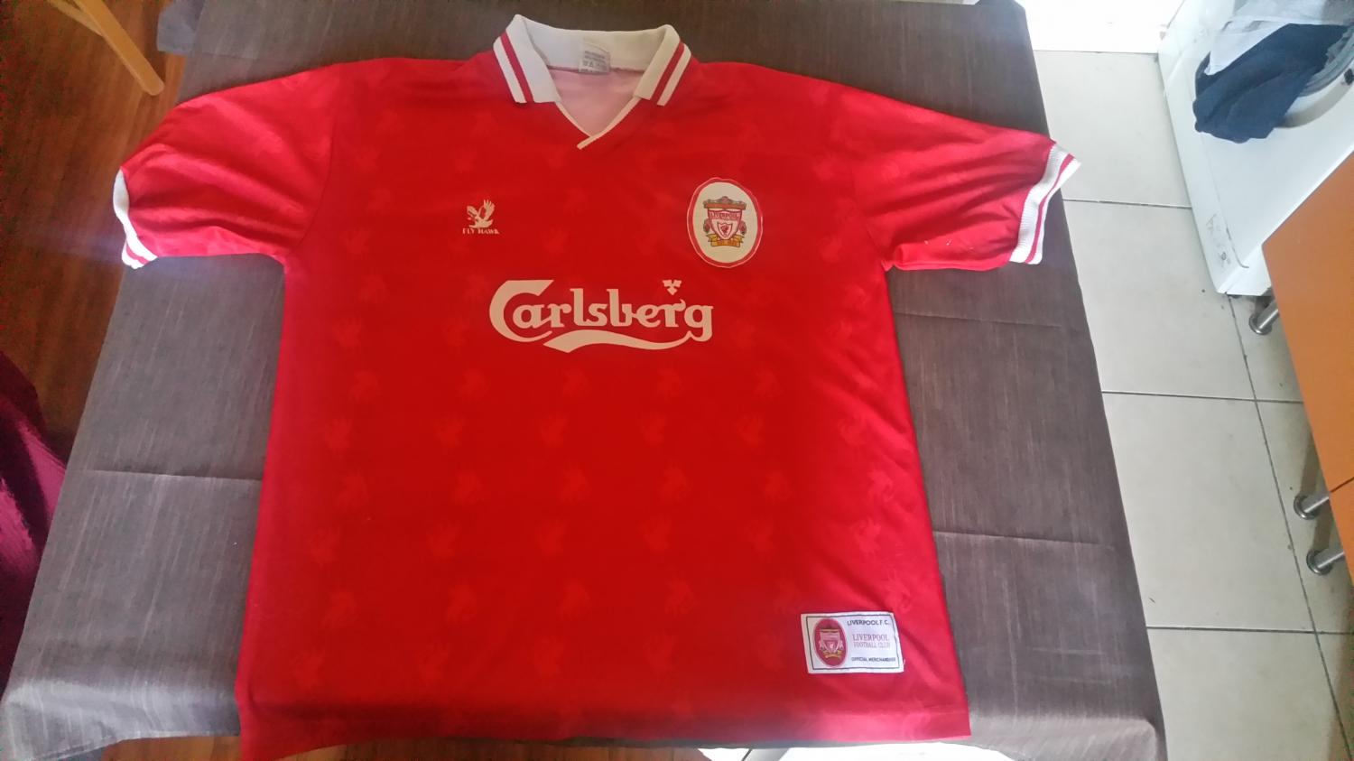 maillot liverpool fc réplique 1996-1998 pas cher