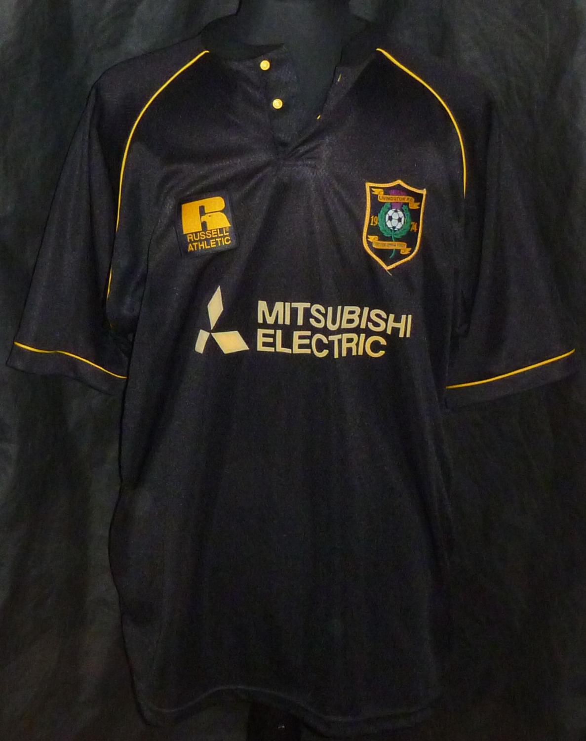 maillot livingston fc domicile 1996-1997 pas cher