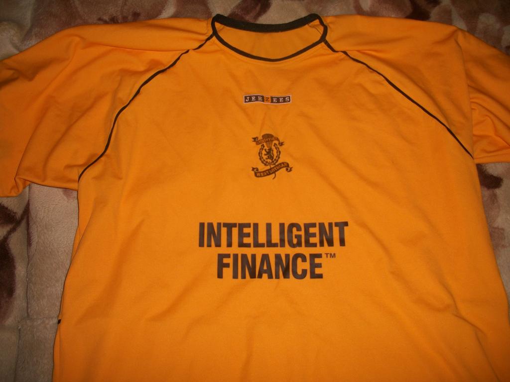 maillot livingston fc domicile 2003-2004 rétro