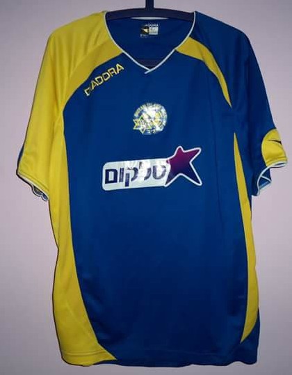 maillot maccabi tel-aviv domicile 2007-2008 pas cher