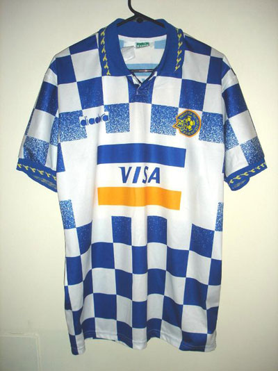 maillot maccabi tel-aviv exterieur 1994-1995 pas cher