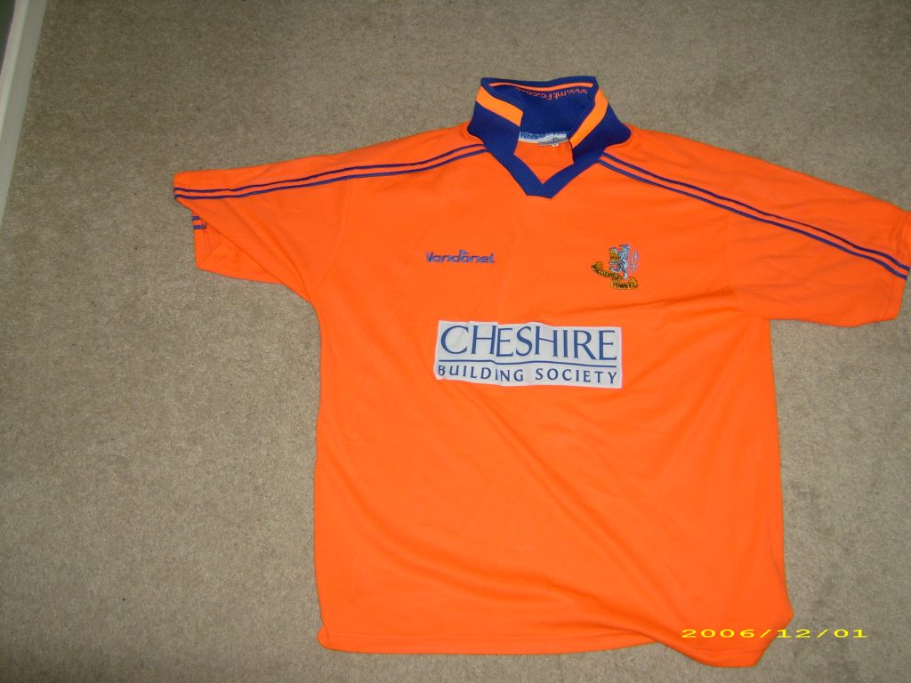 maillot macclesfield town exterieur 2003-2004 pas cher