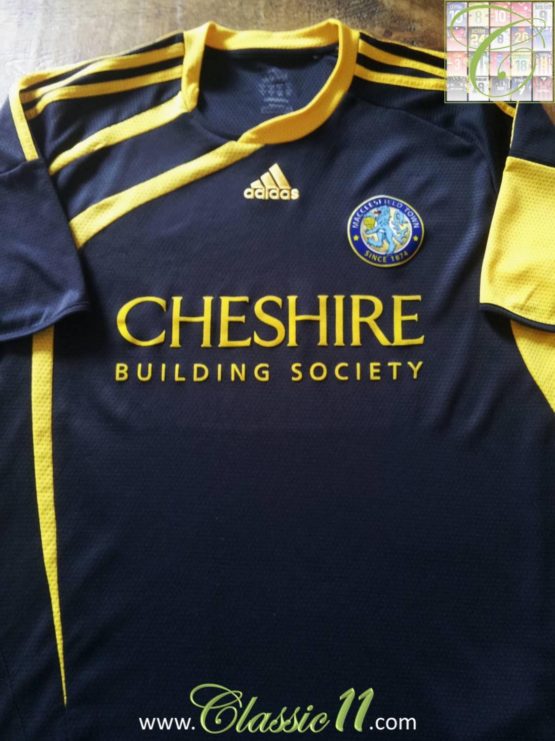 maillot macclesfield town exterieur 2009-2011 pas cher