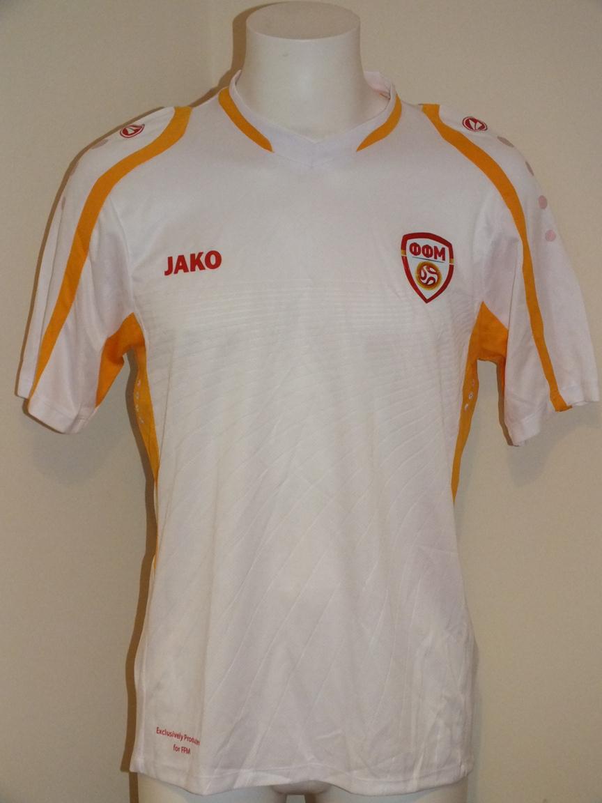 maillot macédoine du nord exterieur 2014-2015 rétro