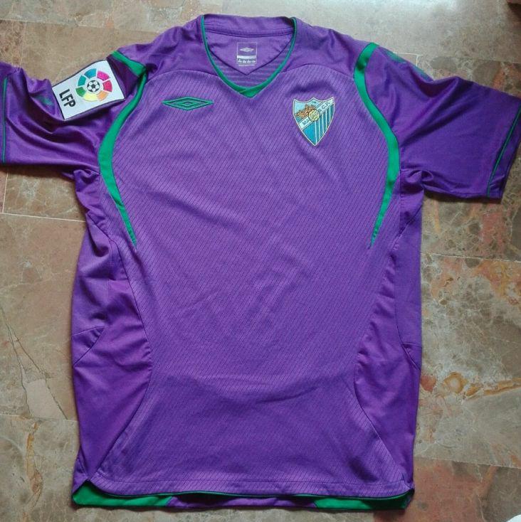 maillot málaga cf exterieur 2008-2009 rétro