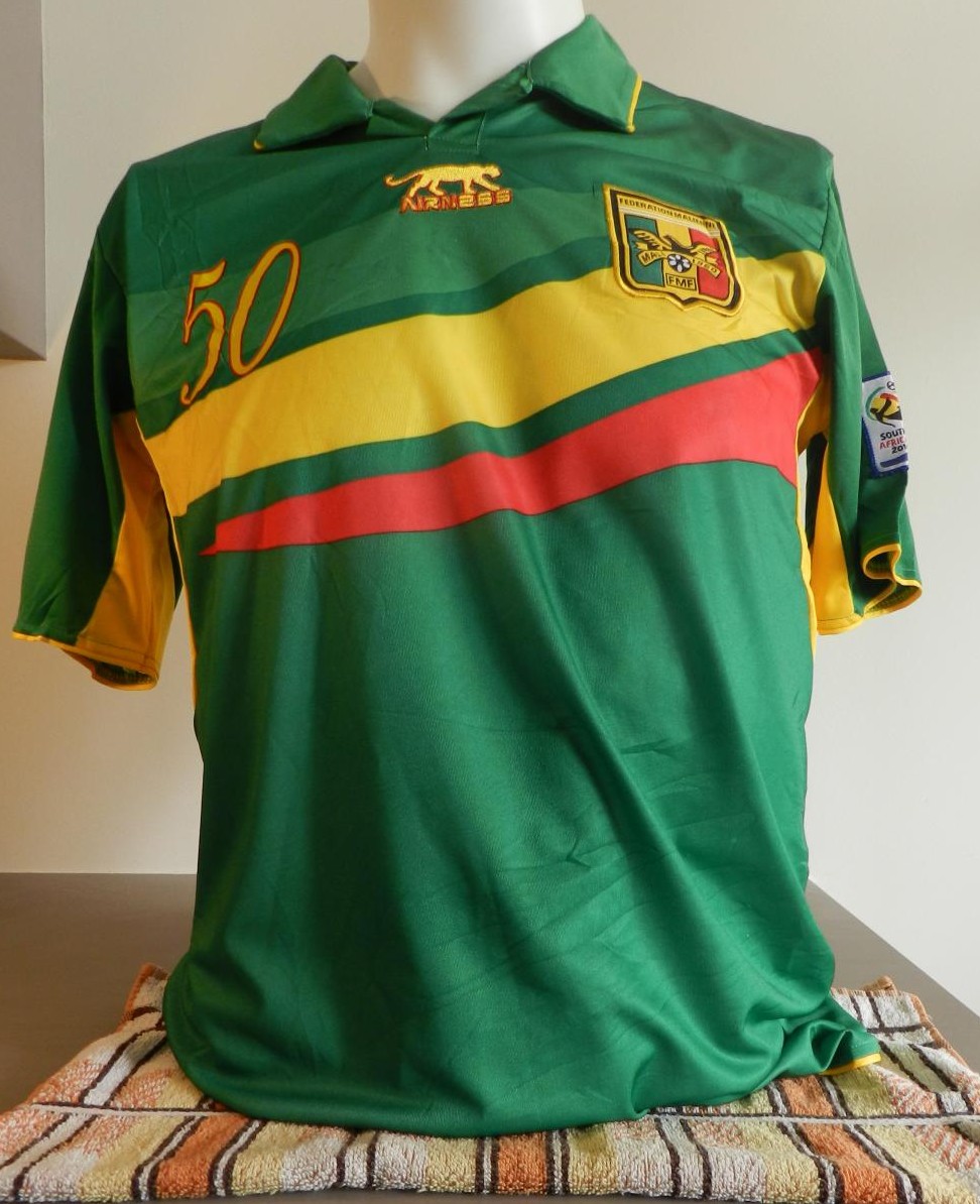 maillot mali domicile 2010-2012 rétro